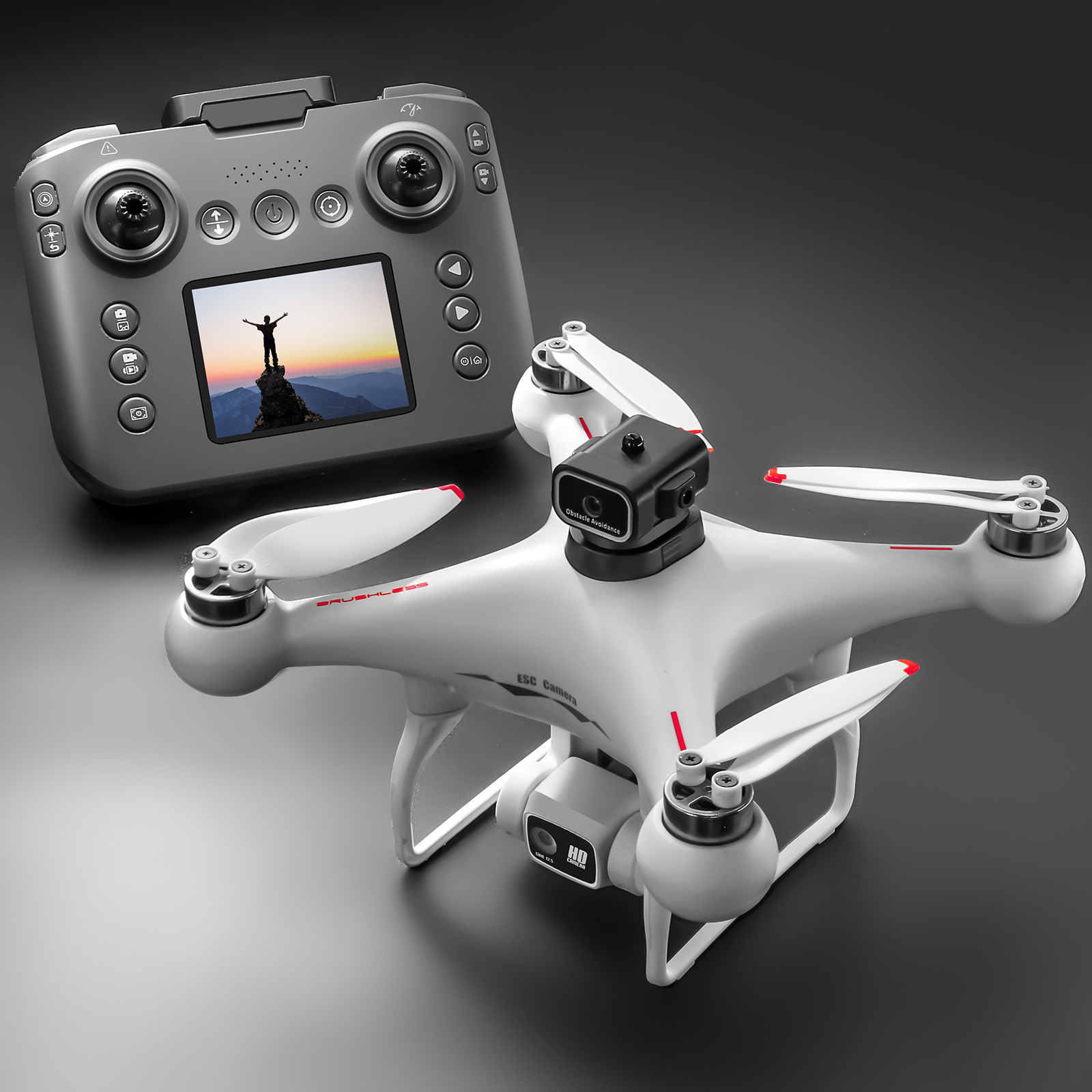 ZNLYRION S116 RCドローン ブラシレスモーター - Drone Camera Mount のレビューと価格