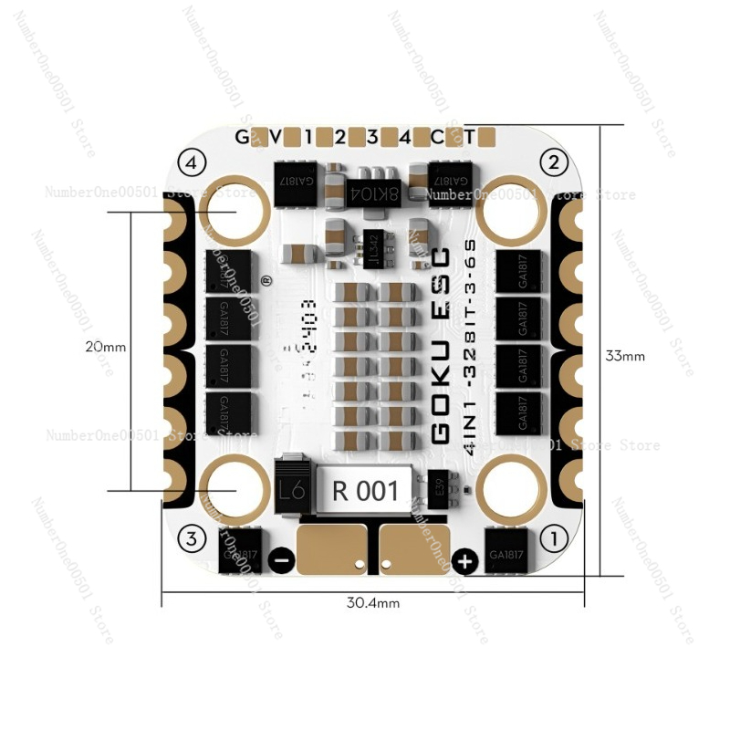 GOKU F722 PRO V2 MPU6000 フライトス - Betaflight Fc F7 のレビューと価格