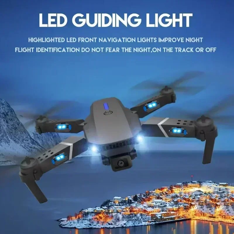 折りたたみ式クワッドコプター,e88プロ広角fpv,wifi - Drone Camera Mount のレビューと価格