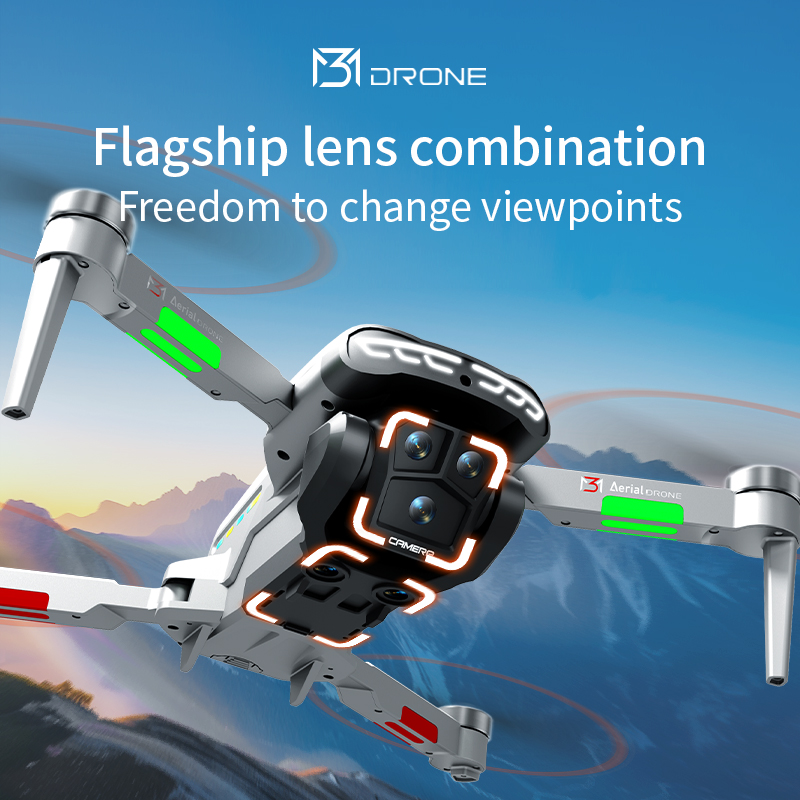 M3 プロフェッショナルドローン 4K HD 航空写真 4. - Drone Camera Hd のレビューと価格