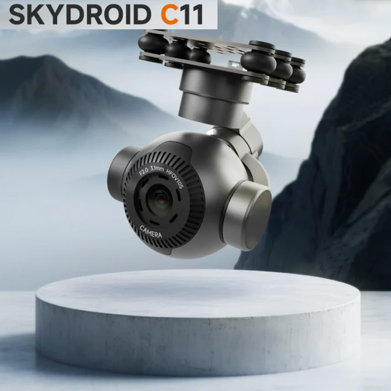 Skydroid C11 4K 3軸ジンバルカメラ、30倍デ - Drone Camera Waterproof のレビューと価格