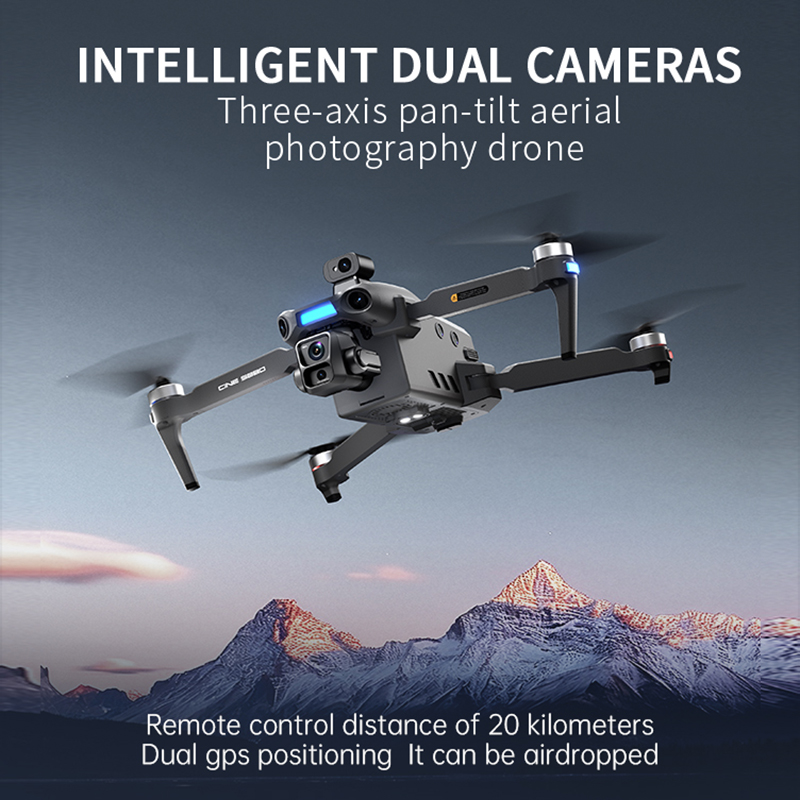2026年新型8Kデュアルカメラドローン、5.5インチ大型ス - Drone Camera Hd のレビューと価格