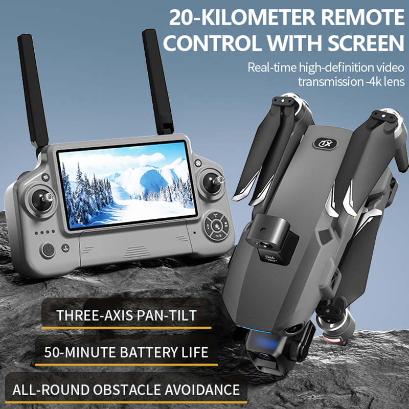 2026年新型8Kデュアルカメラドローン、5.5インチ大型ス - Drone Camera Hd のレビューと価格