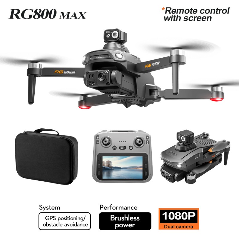 新しい RG800 MAX ドローン 1080P HD カメ - Drone Camera Hd のレビューと価格