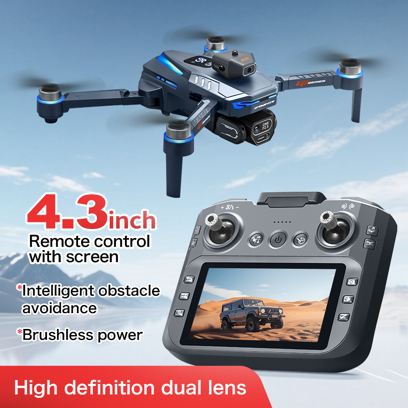 GT8 障害物回避空中ドローン – 大画面リモコン付き HD - Drone Camera Hd のレビューと価格
