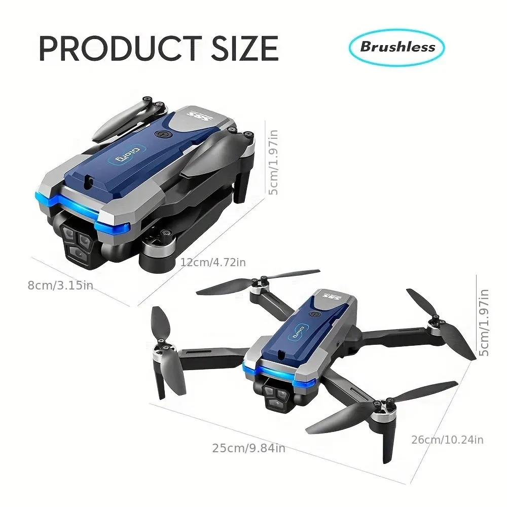 折りたたみ式リモートコントロールドローンRCS8S GPS, - Drone Camera Mount のレビューと価格