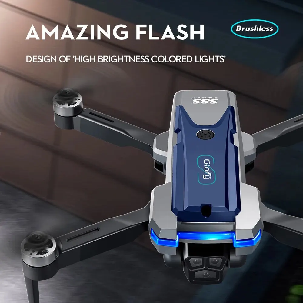 折りたたみ式リモートコントロールドローンRCS8S GPS, - Drone Camera Mount のレビューと価格